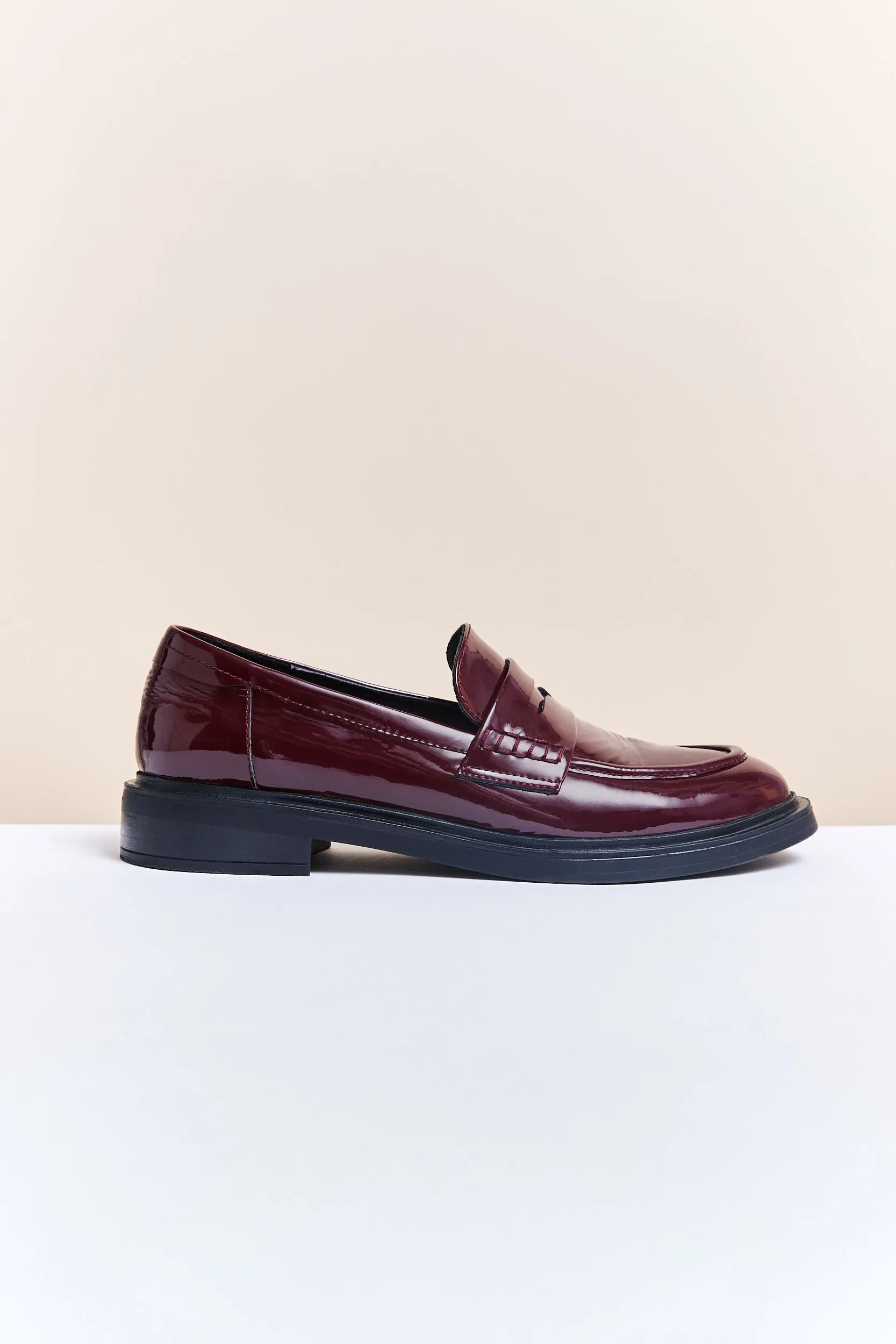 Patent leather loafer sold by Tristan Style