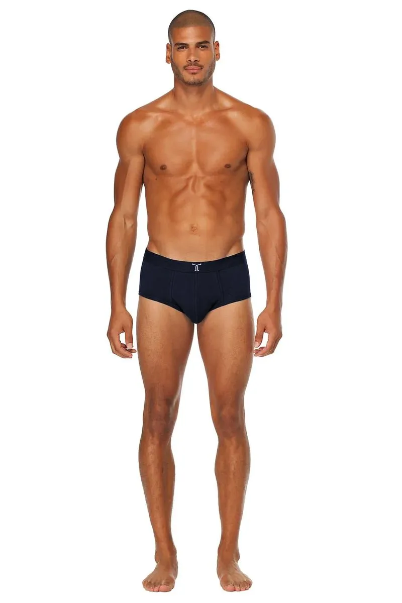 Solid colour brief sold by Tristan Style