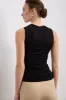 Ruched sleeveless top sold by Tristan Style