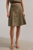 Pleated Flare Skirt sold by Tristan Style