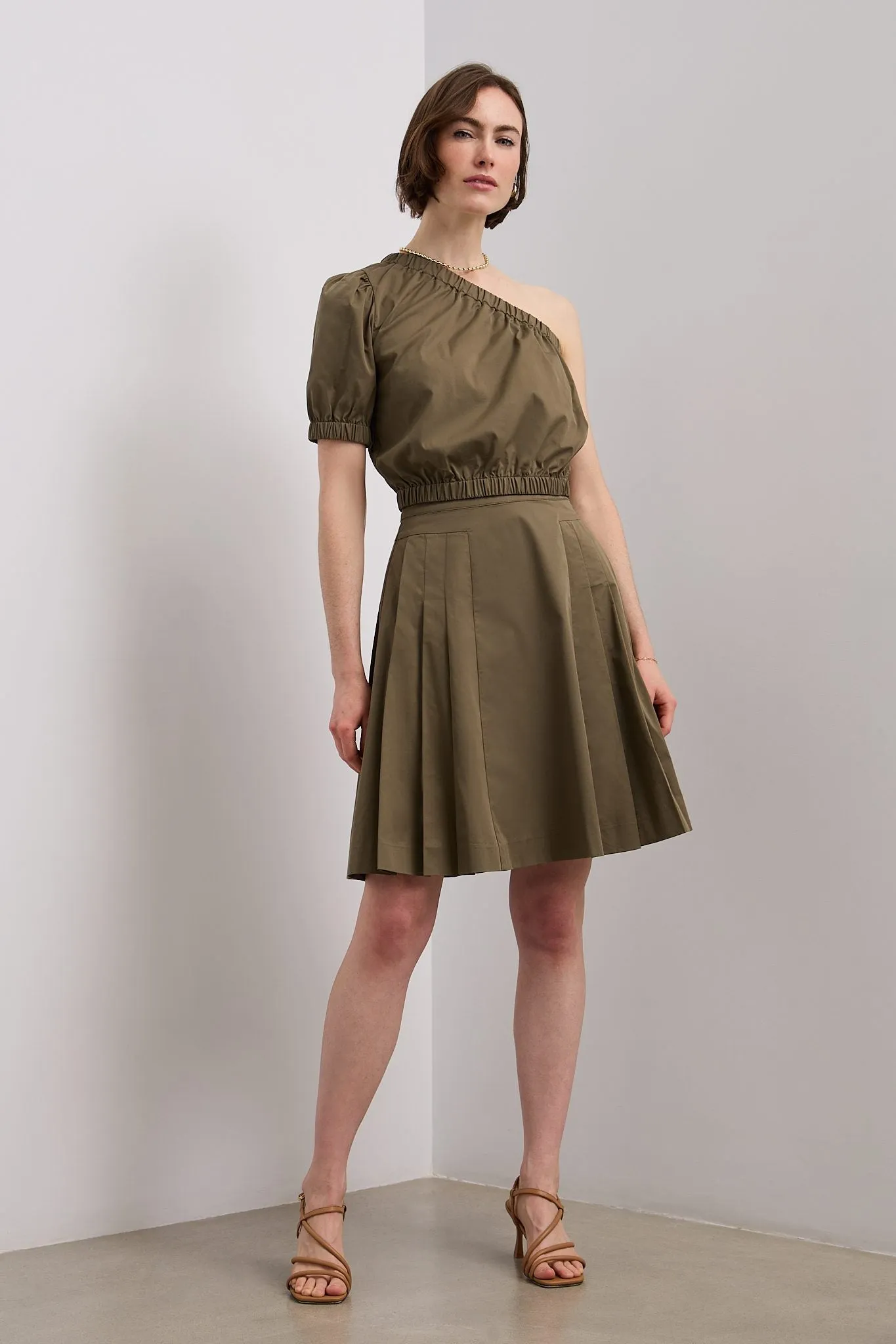 Pleated Flare Skirt sold by Tristan Style