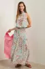 Bohemian floral printed skirt sold by Tristan Style