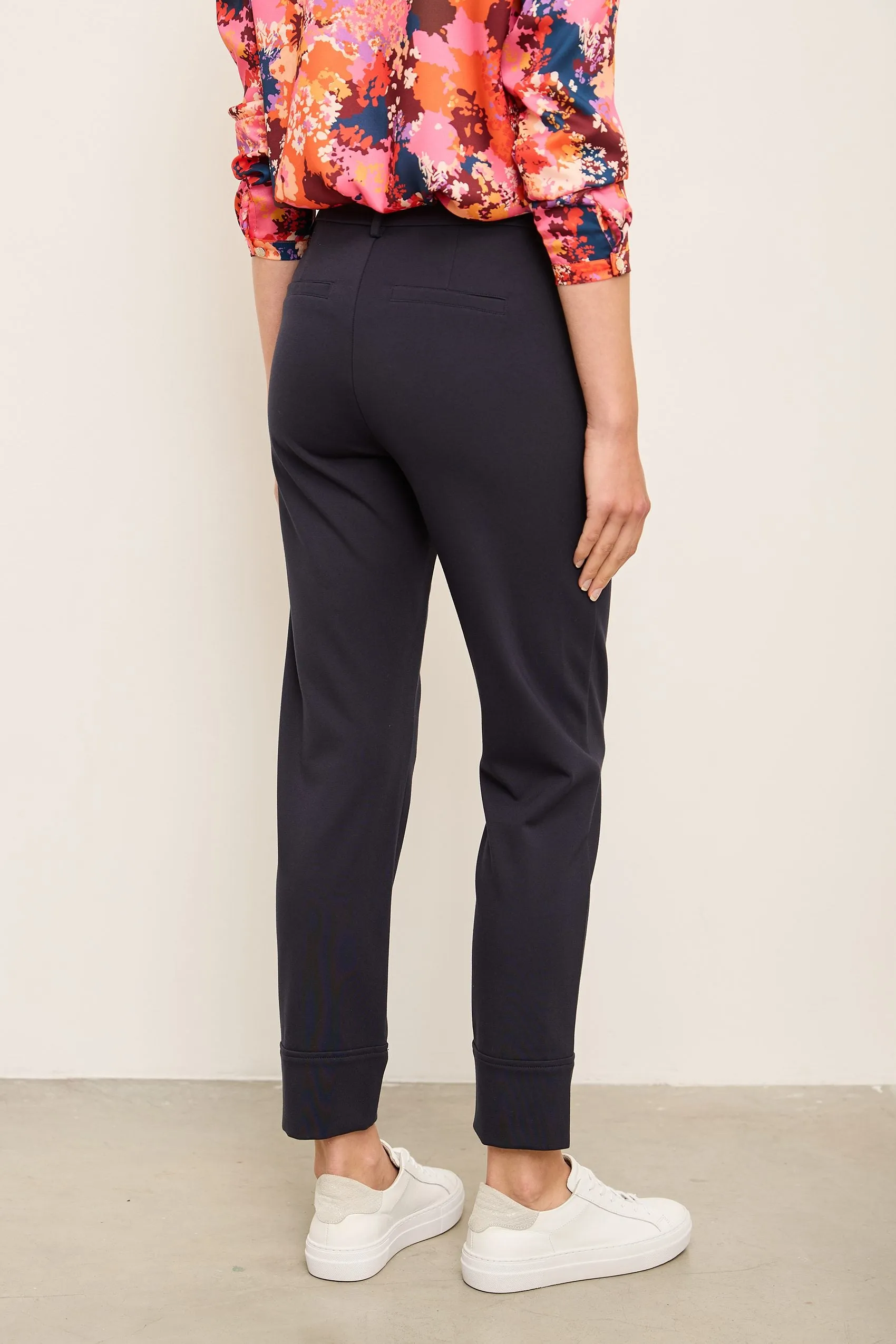 Urban fit ponte pants with cuff sold by Tristan Style product image thumbnail 3
