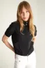 Short sleeve Sport Chic bomber jacket sold by Tristan Style