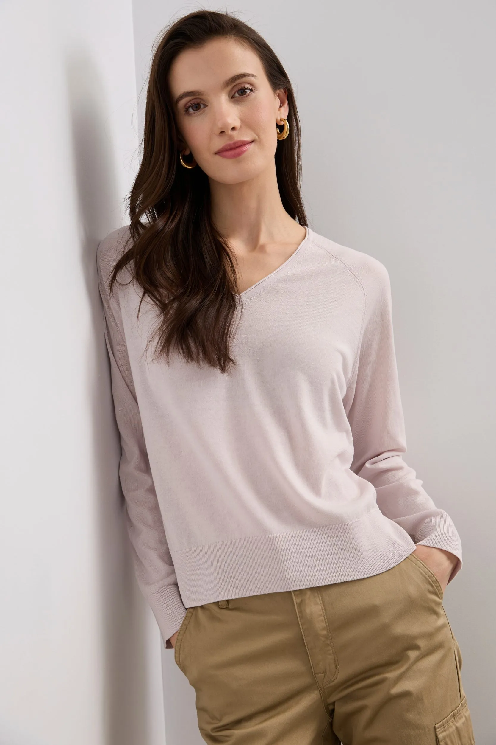 V neck sweater sold by Tristan Style product image thumbnail 3