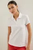Pique t-shirt with polo collar sold by Tristan Style
