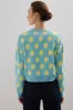 Oversized cardigan with lemon pattern sold by Tristan Style