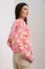 Oversized cardigan with lemon pattern sold by Tristan Style