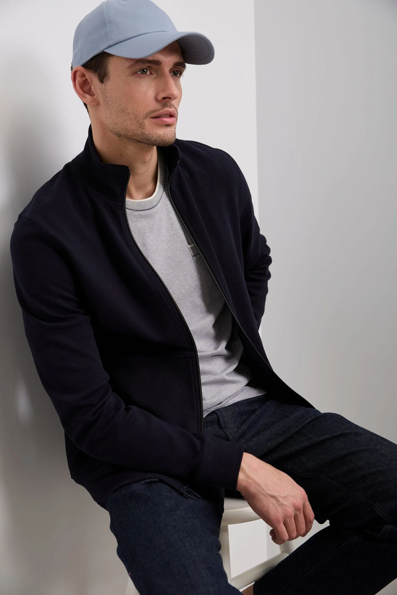 Zip Cardigan sold by Tristan Style