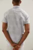 Fitted shirt with palm tree leaf print sold by Tristan Style