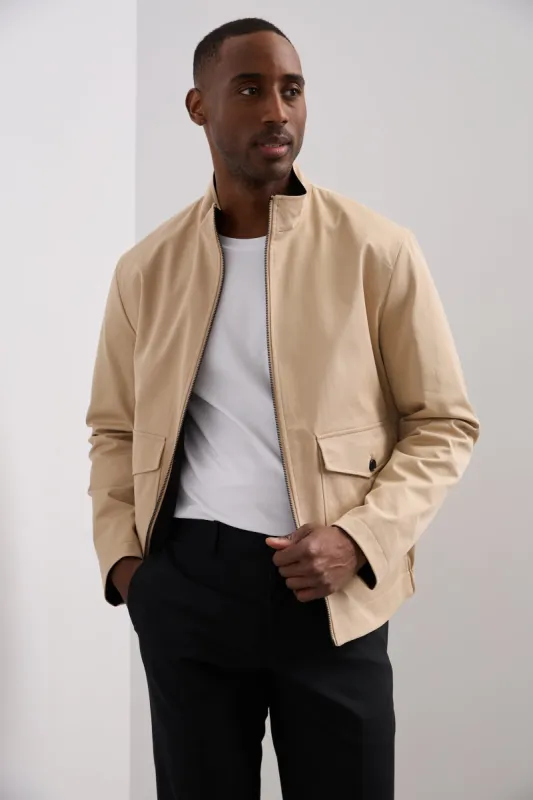 Reversible zip jacket sold by Tristan Style