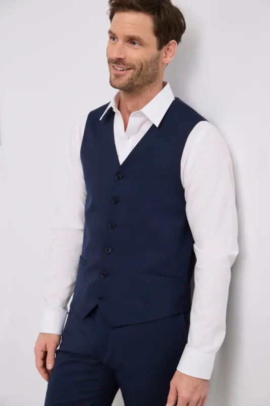 Basic Fitted vest sold by Tristan Style