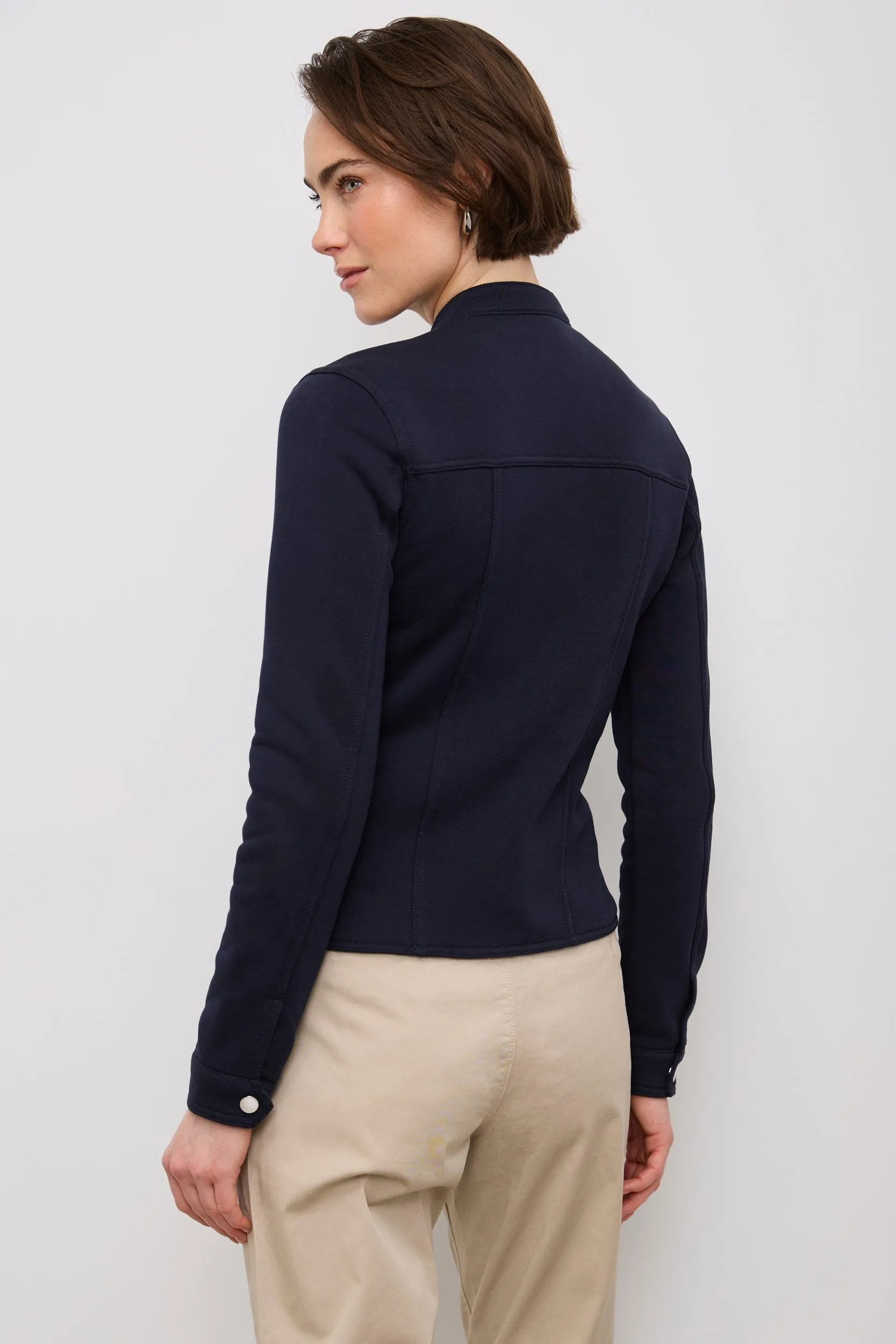 Casual Fleece Jacket sold by Tristan Style product image thumbnail 4