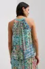 Printed halter top sold by Tristan Style