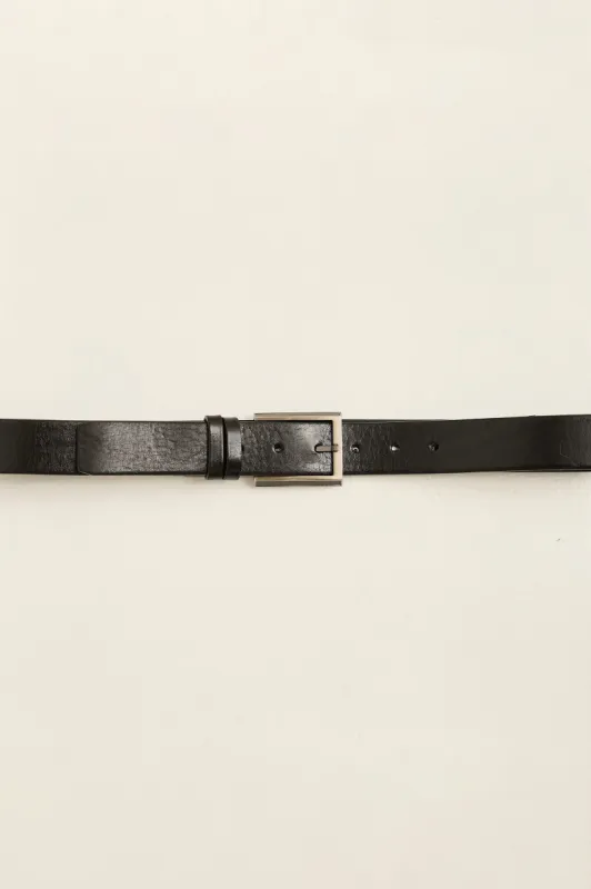 Double Loop Leather Belt sold by Tristan Style