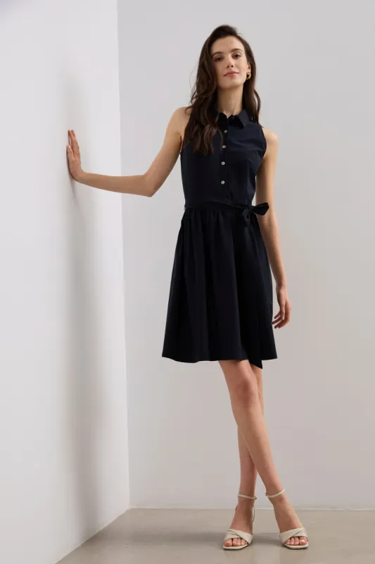 Sport Chic fit and flare sleeveless dress sold by Tristan Style