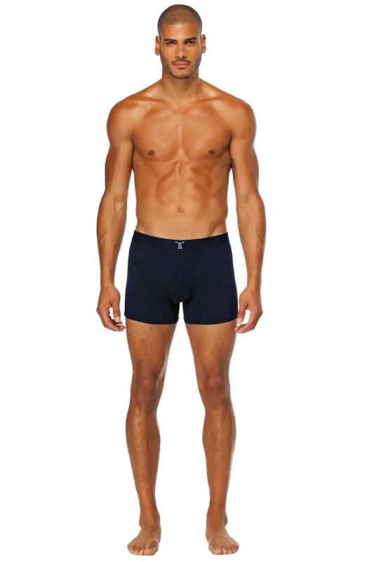 Solid colour short boxer sold by Tristan Style