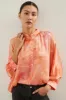 Oversized dolman blouse with puffy sleeves sold by Tristan Style
