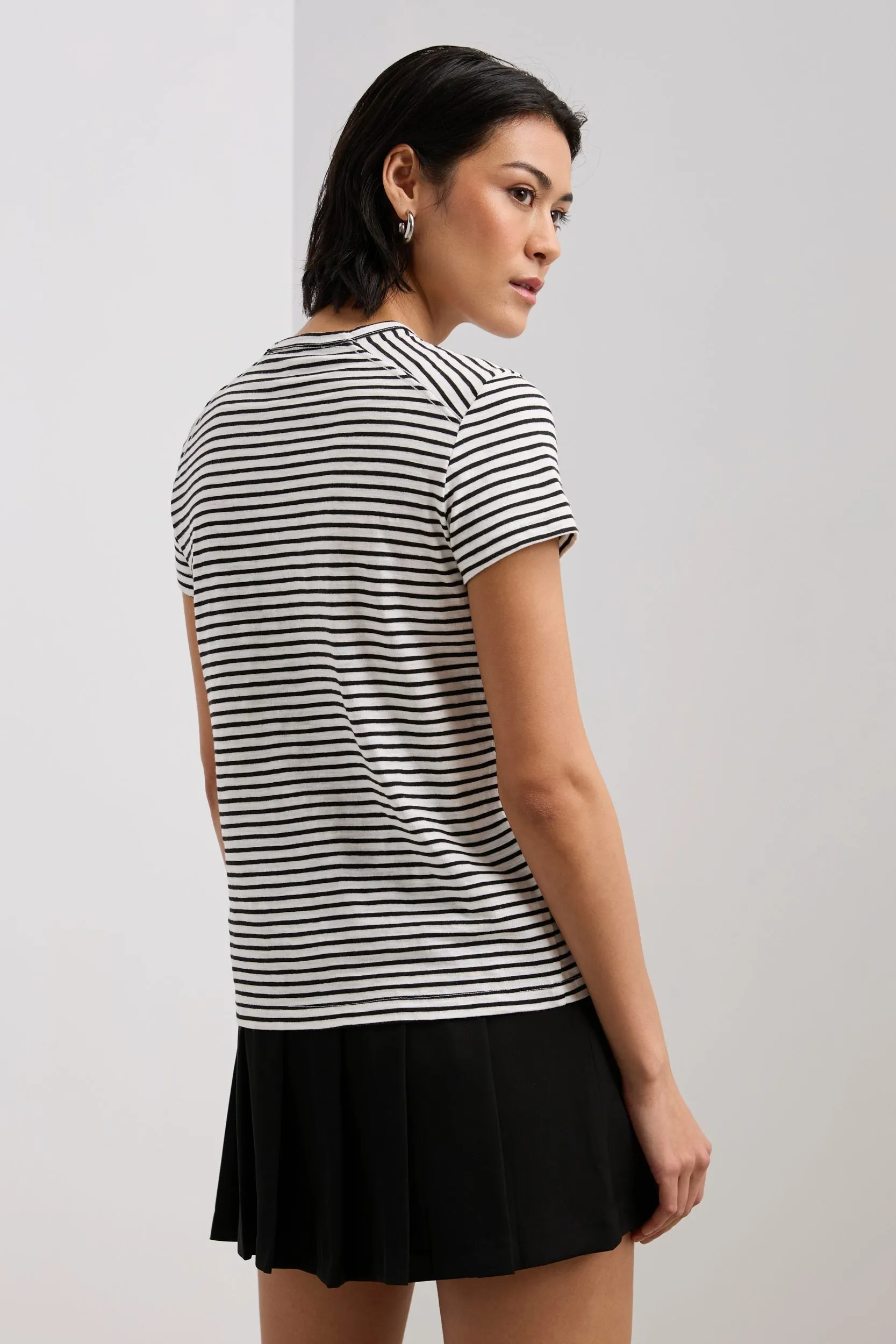 Basic crew neck T-shirt sold by Tristan Style product image thumbnail 2