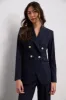 Fitted double breasted jacket sold by Tristan Style