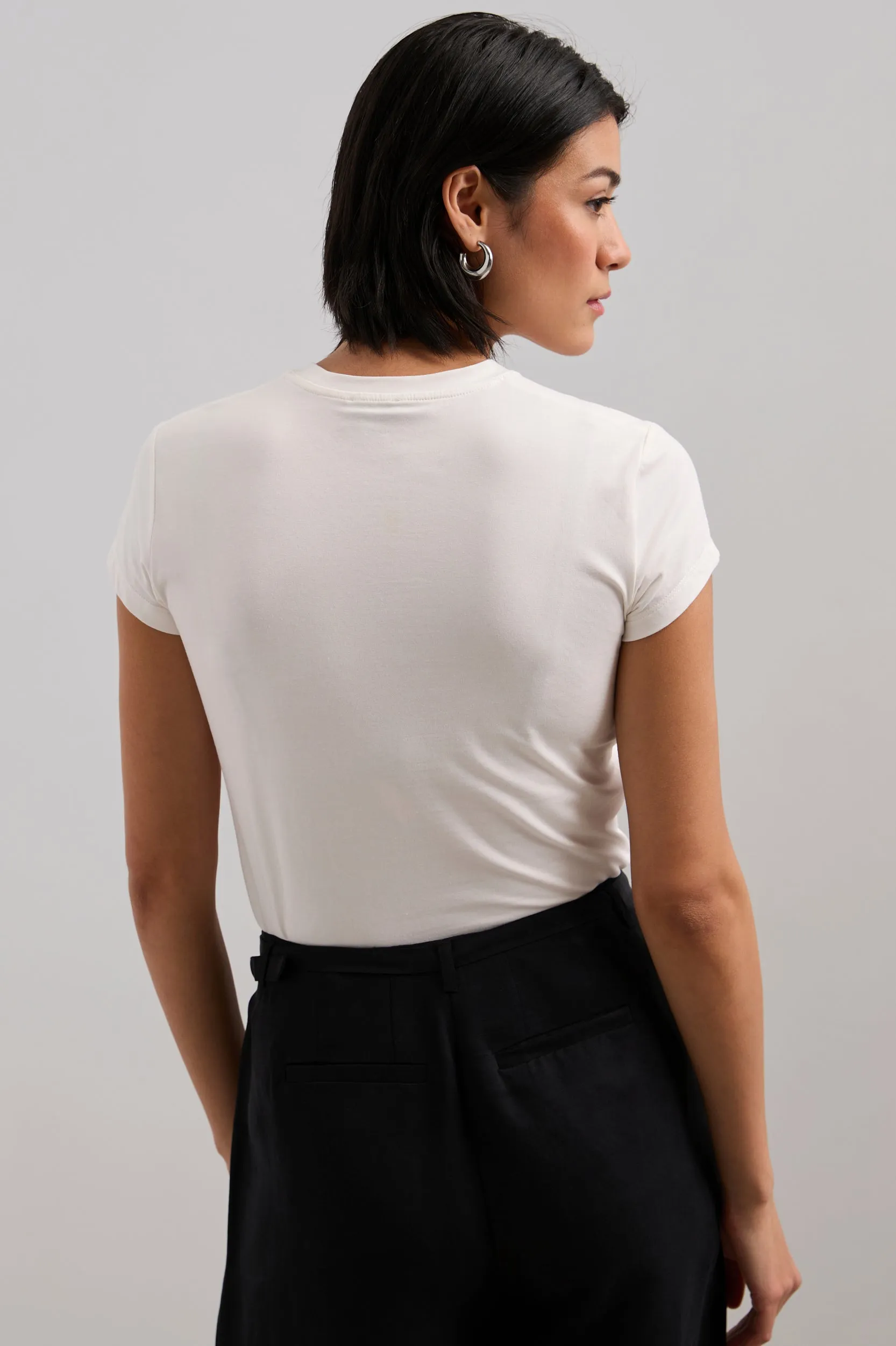 Fitted t-shirt sold by Tristan Style product image thumbnail 3