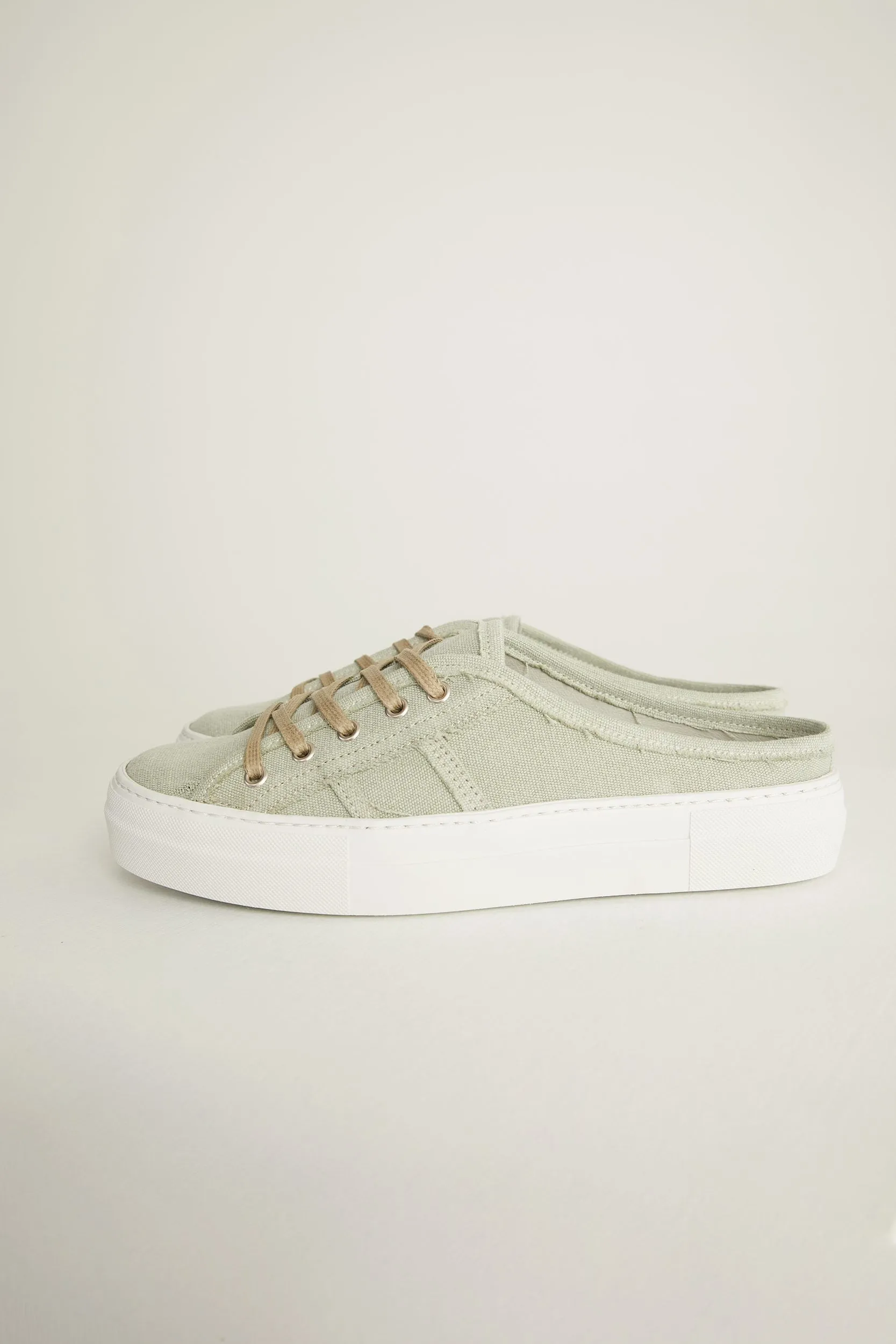 Canvas mule sold by Tristan Style product image thumbnail 2