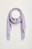 Scarf with fringes sold by Tristan Style
