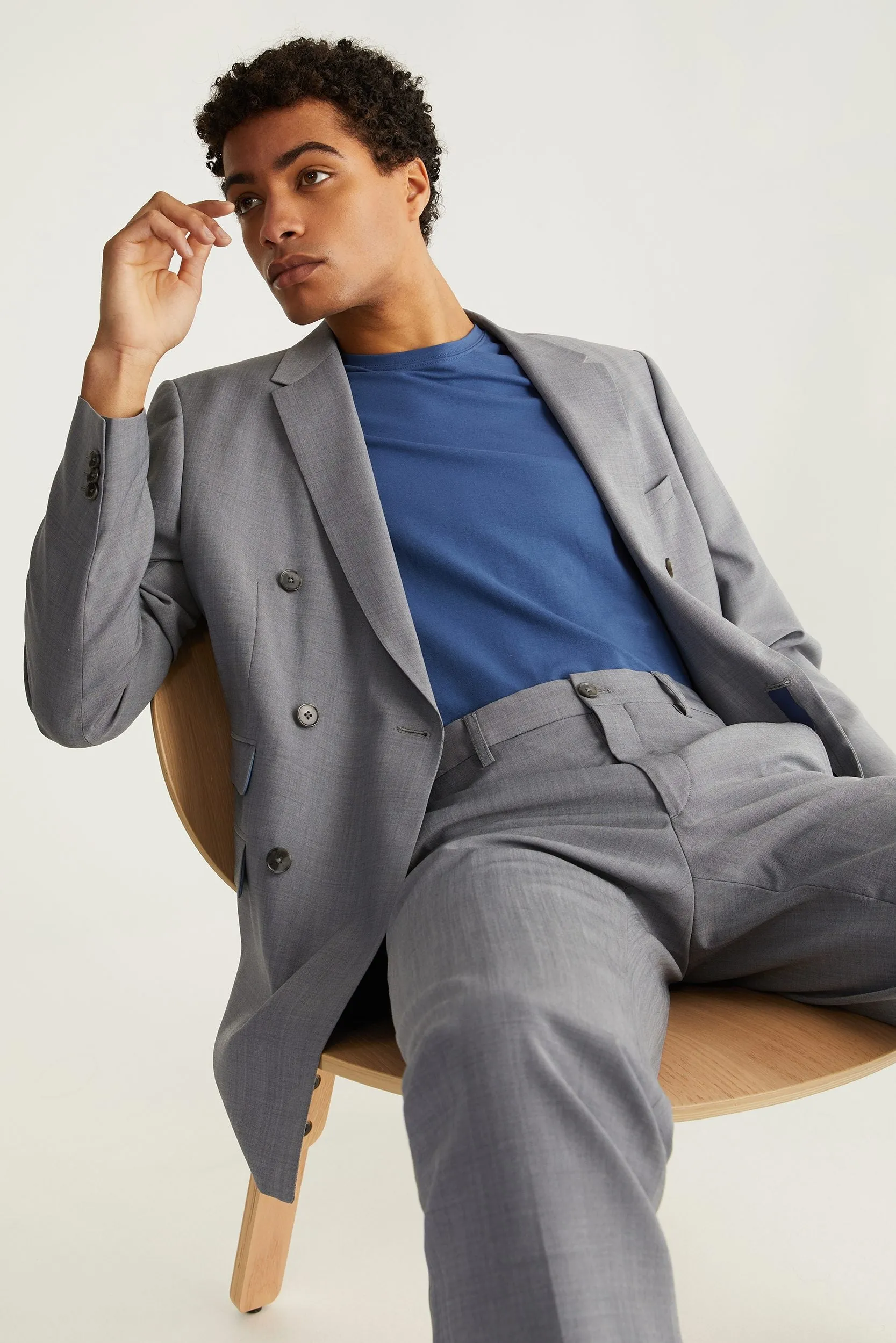 Double breast Fitted jacket sold by Tristan Style