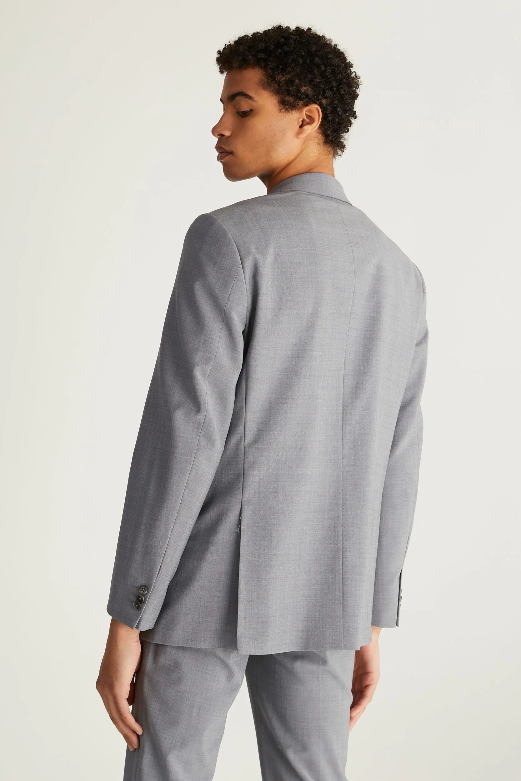 Double breast Fitted jacket sold by Tristan Style product image thumbnail 3