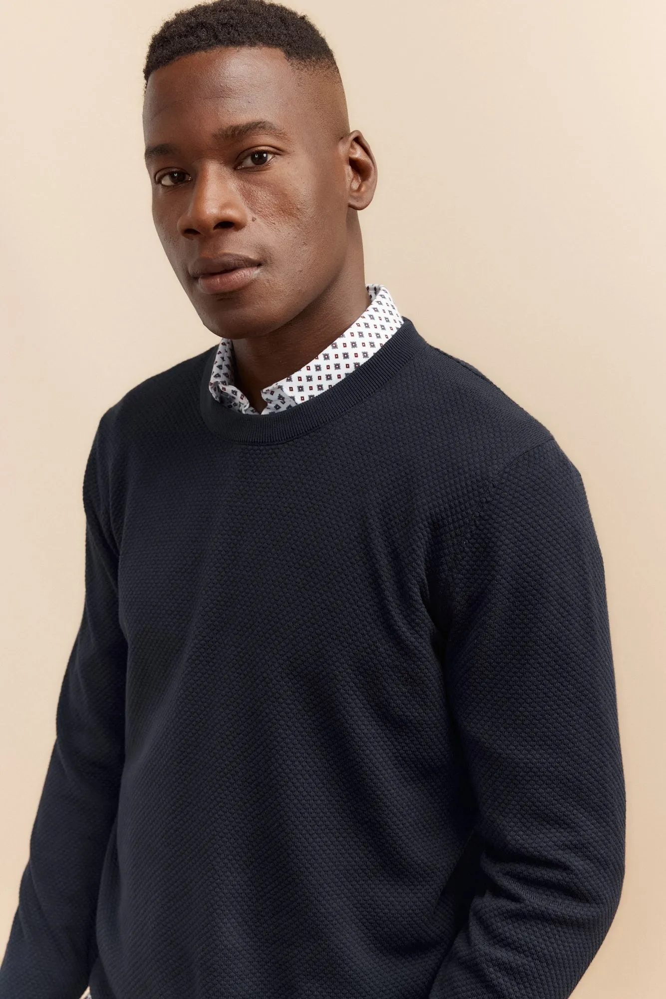 Extra-fitted jersey shirt sold by Tristan Style product image thumbnail 3