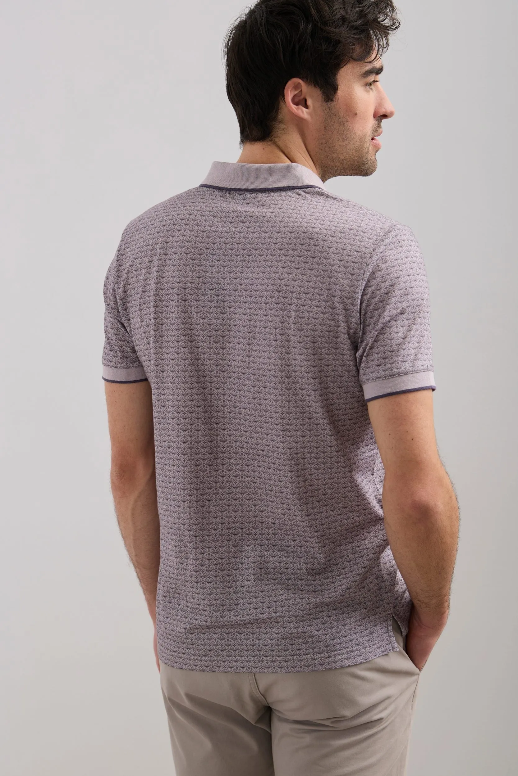 Pattern polo sold by Tristan Style product image thumbnail 2