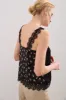Sleeveless top with lace detail sold by Tristan Style