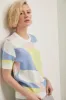 Abstract jacquard sweater sold by Tristan Style
