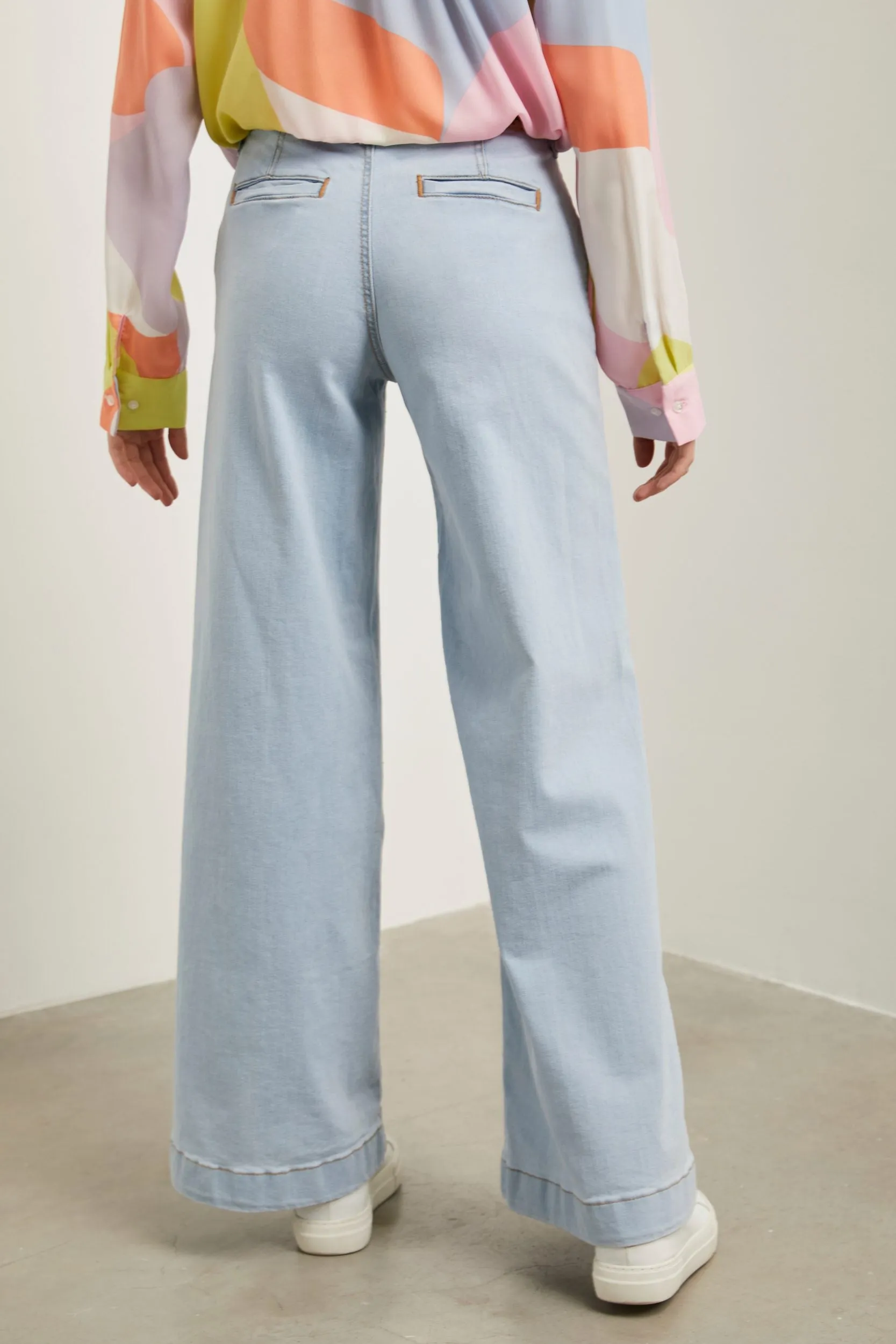 Modern fit wide leg jean sold by Tristan Style product image thumbnail 3