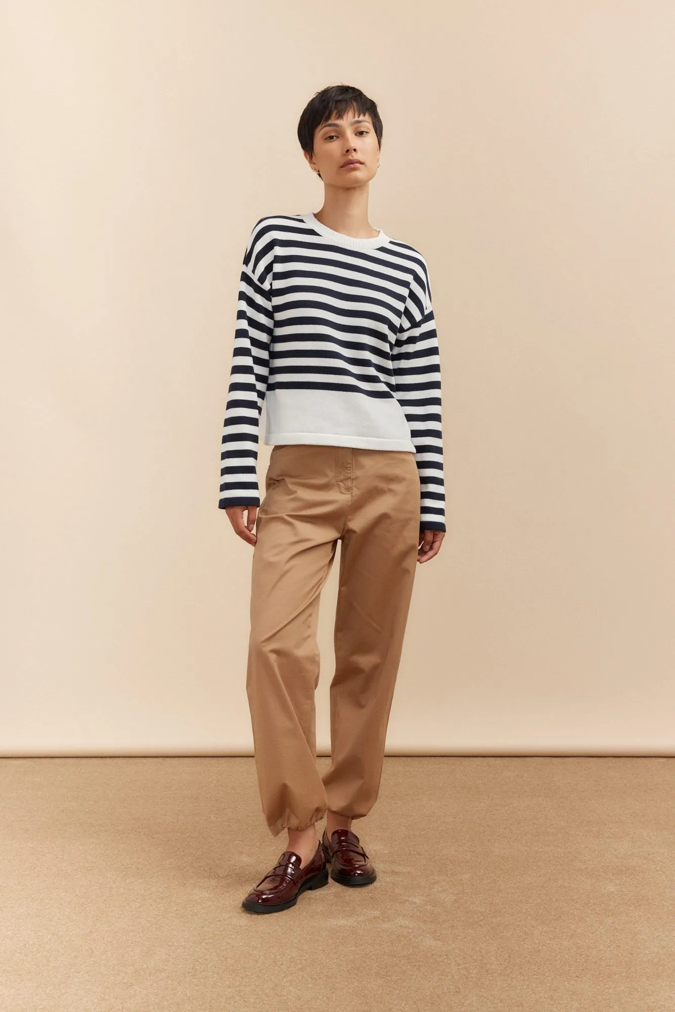 Oversized striped sweater sold by Tristan Style product image thumbnail 4