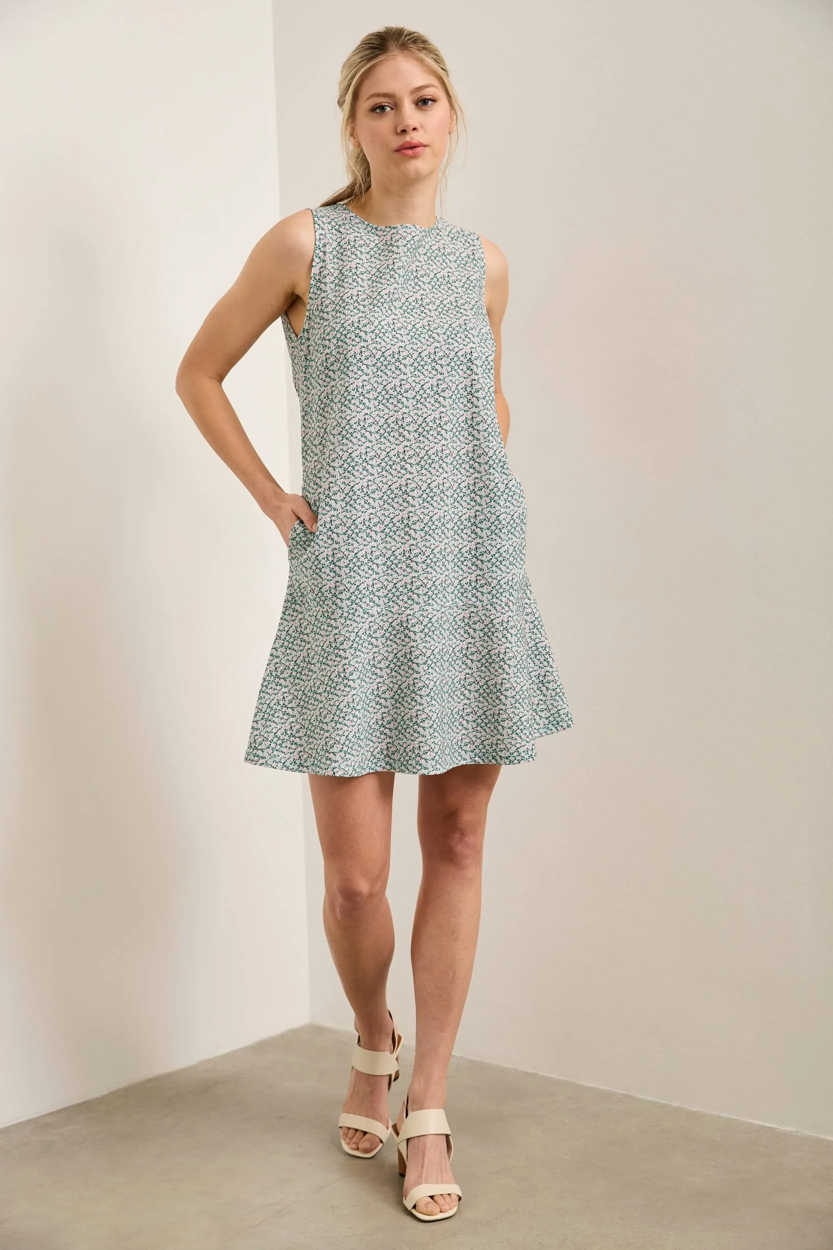 Sport Chic sleeveless dress with frill sold by Tristan Style product image thumbnail 3