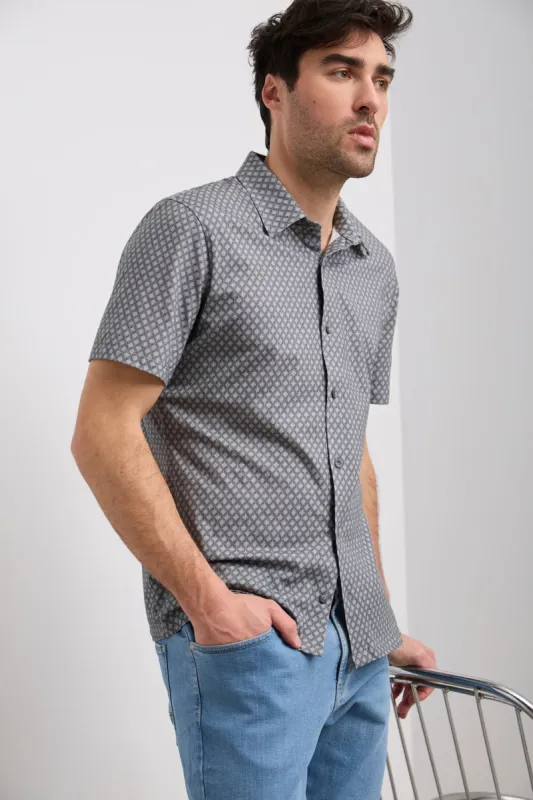 Printed jersey shirt sold by Tristan Style