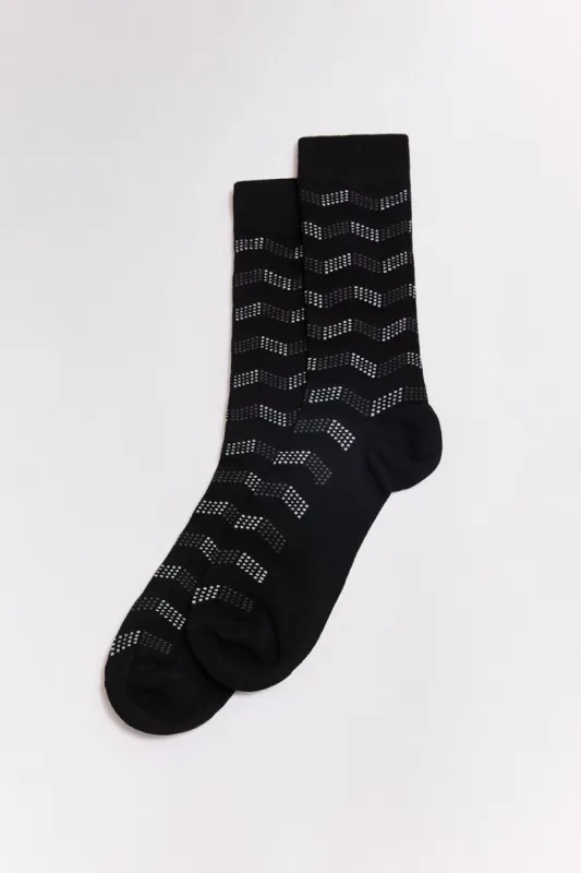 Herringbone socks sold by Tristan Style