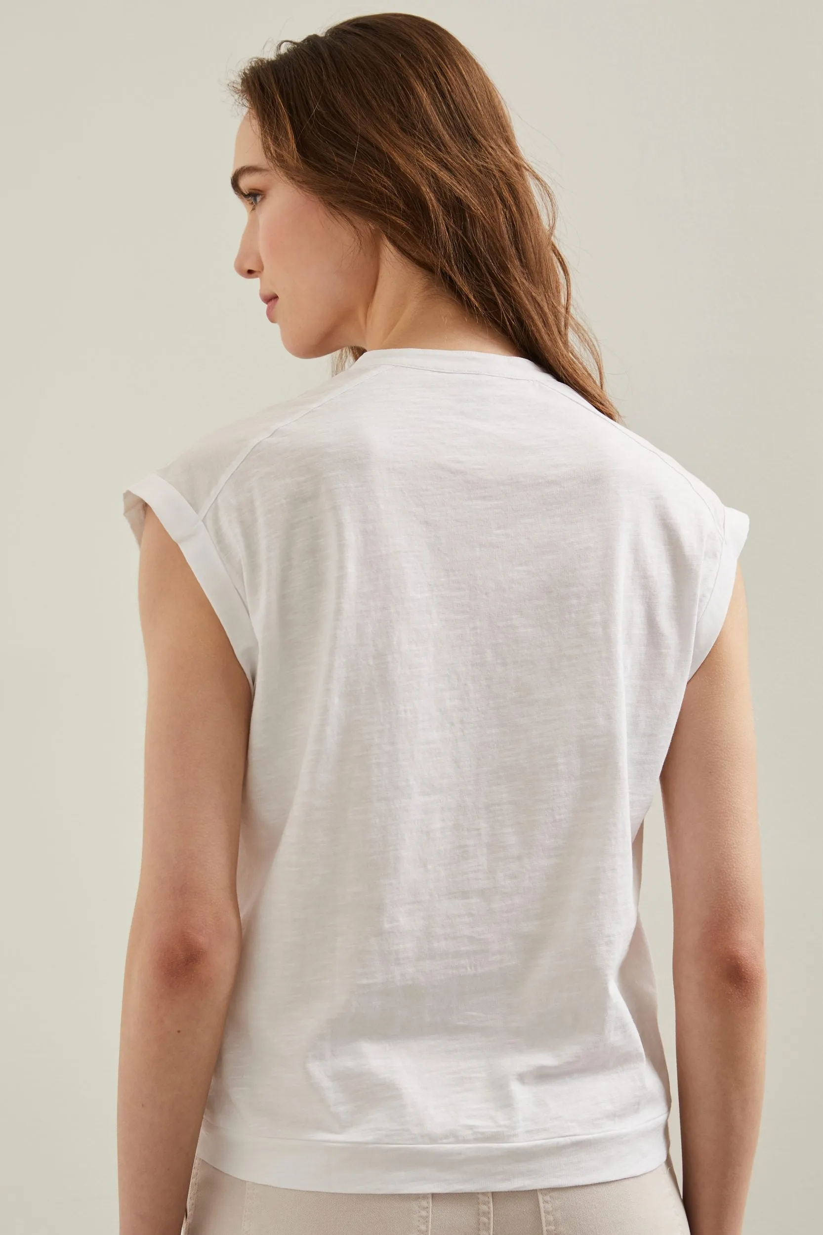 Combo fabric top sold by Tristan Style product image thumbnail 2