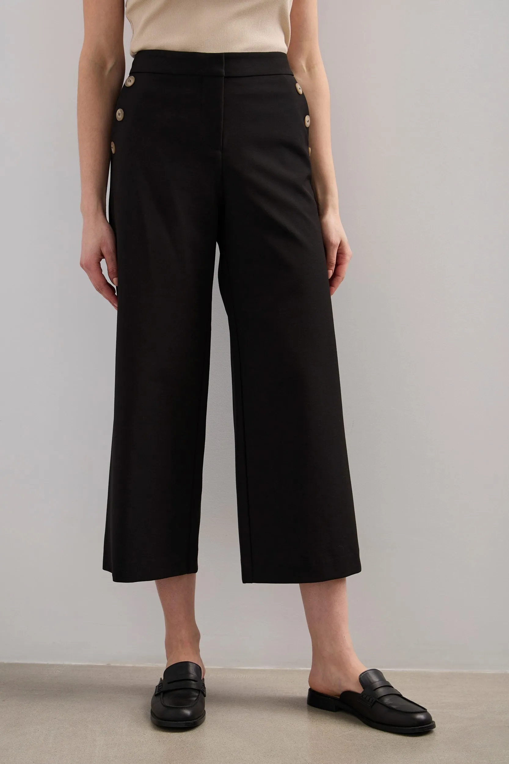 High-waisted cropped pants sold by Tristan Style product image thumbnail 5