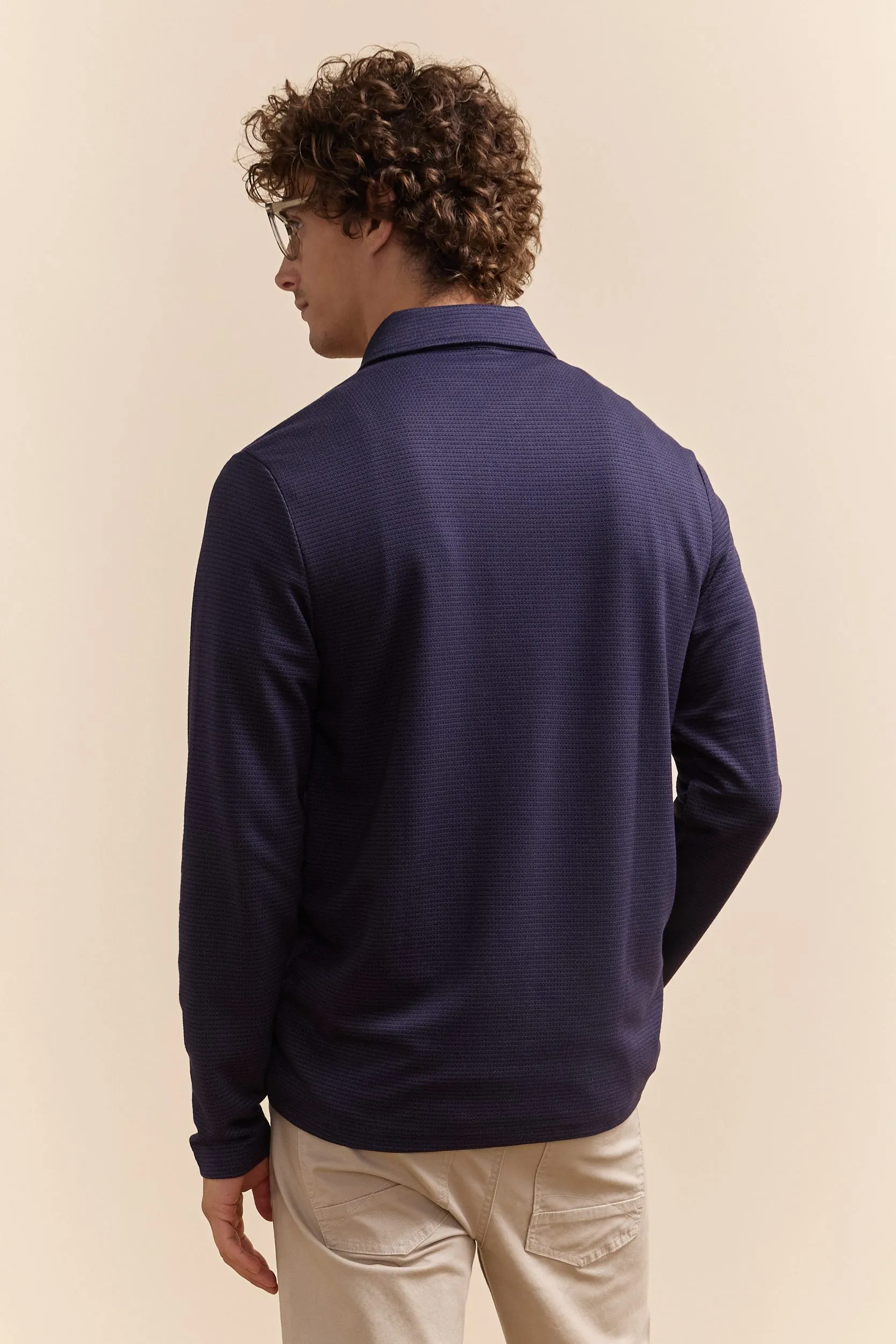 Polo with zip sold by Tristan Style product image thumbnail 2