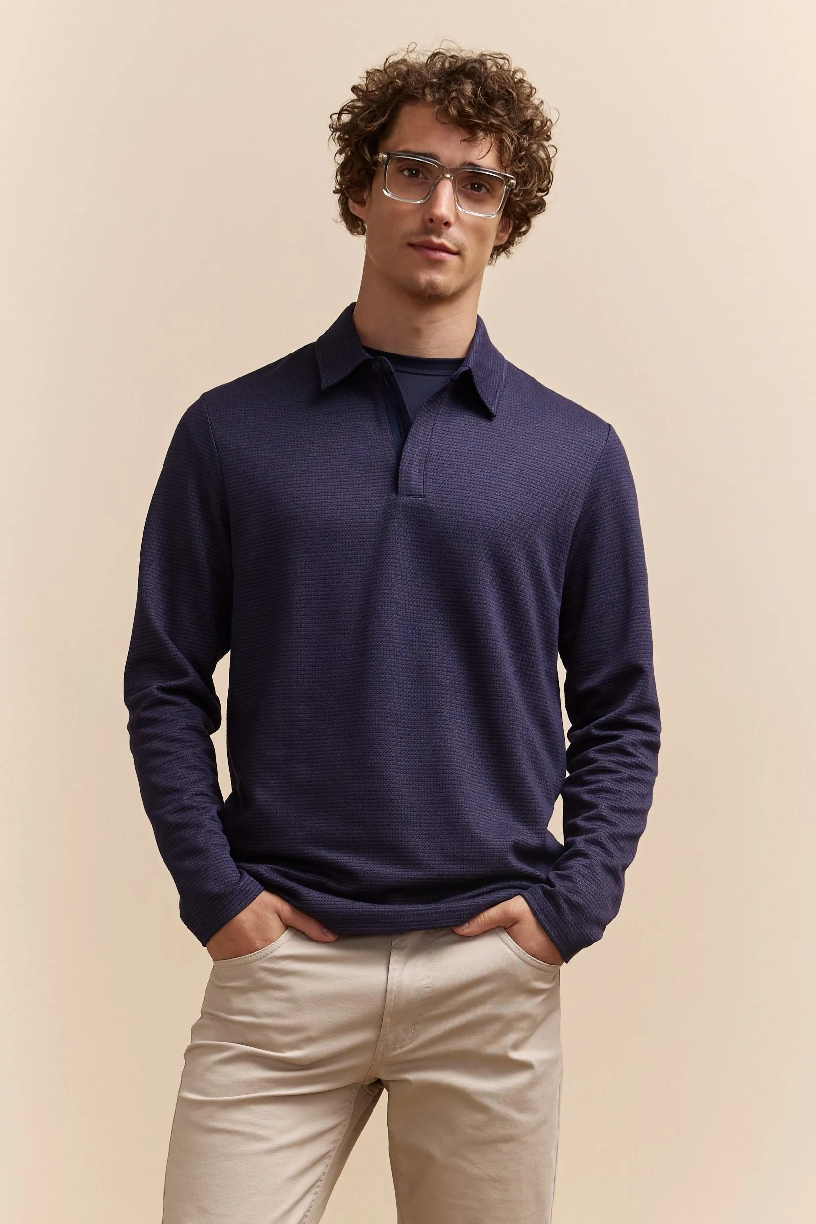 Polo with zip sold by Tristan Style
