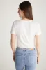 Shimmery V neck t-shirt sold by Tristan Style