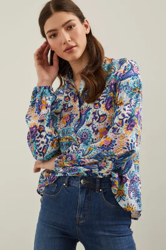 Oversized blouse sold by Tristan Style