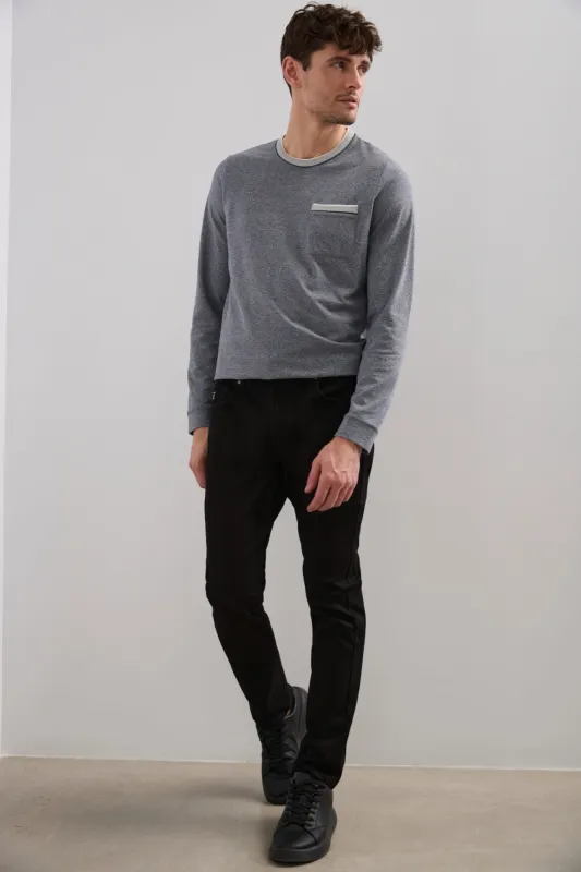 Slim fit five pocket jeans sold by Tristan Style