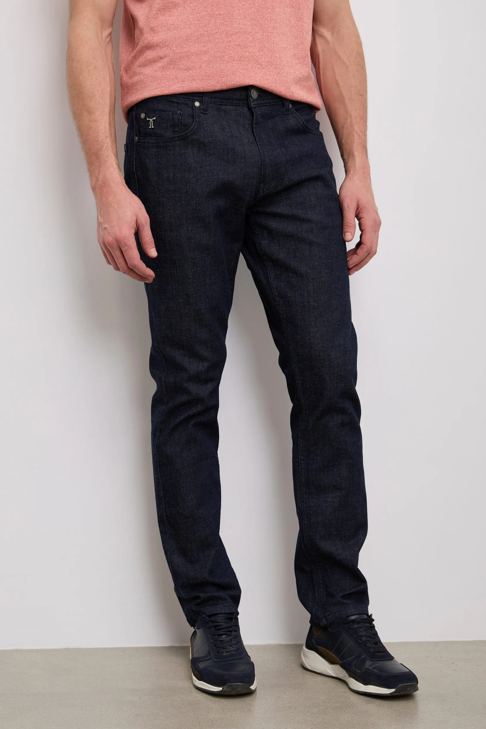 Slim fit five pocket jeans sold by Tristan Style product image thumbnail 2