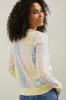 Sweater with coloured plaid sold by Tristan Style