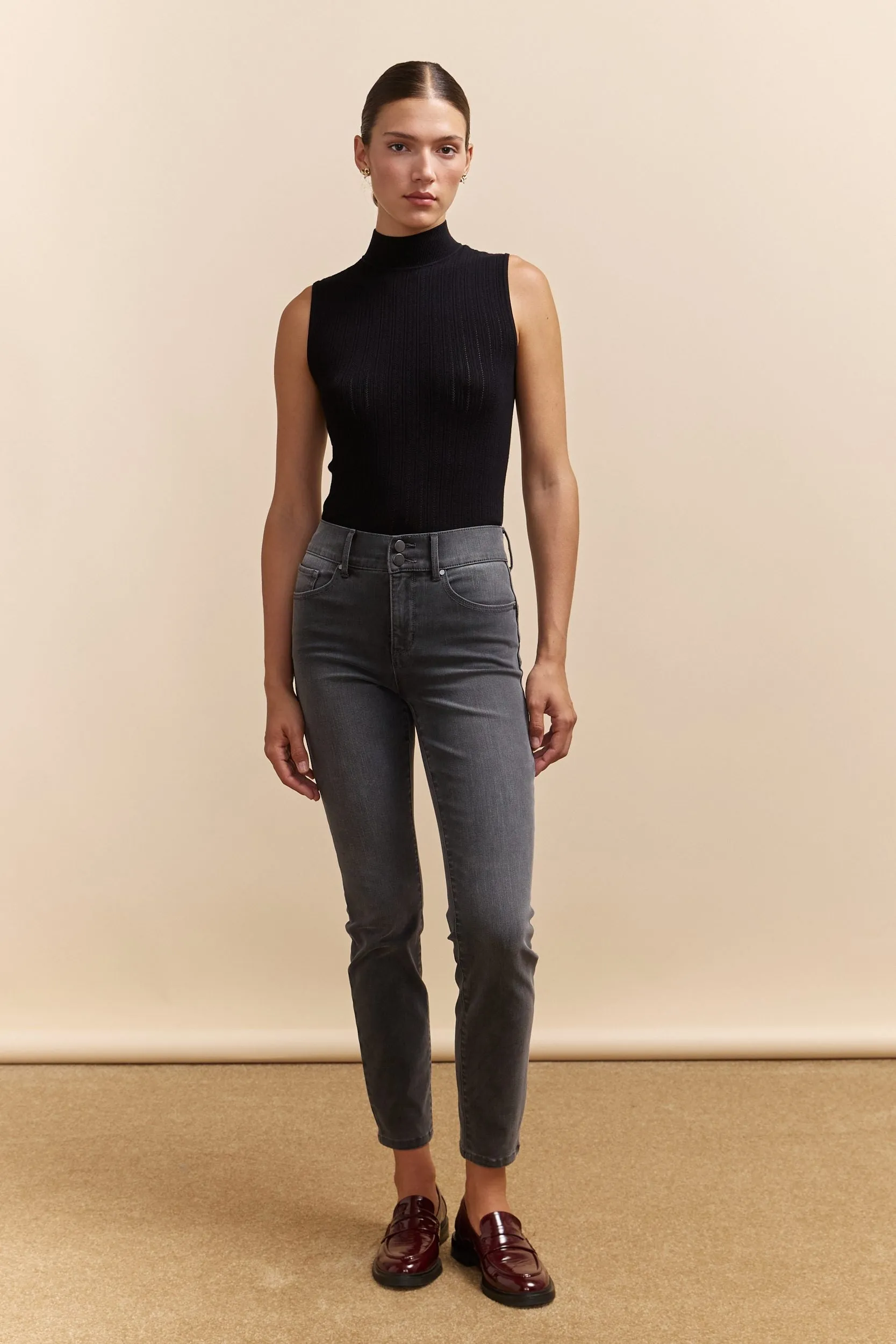 Push up high waist slim jean sold by Tristan Style product image thumbnail 5