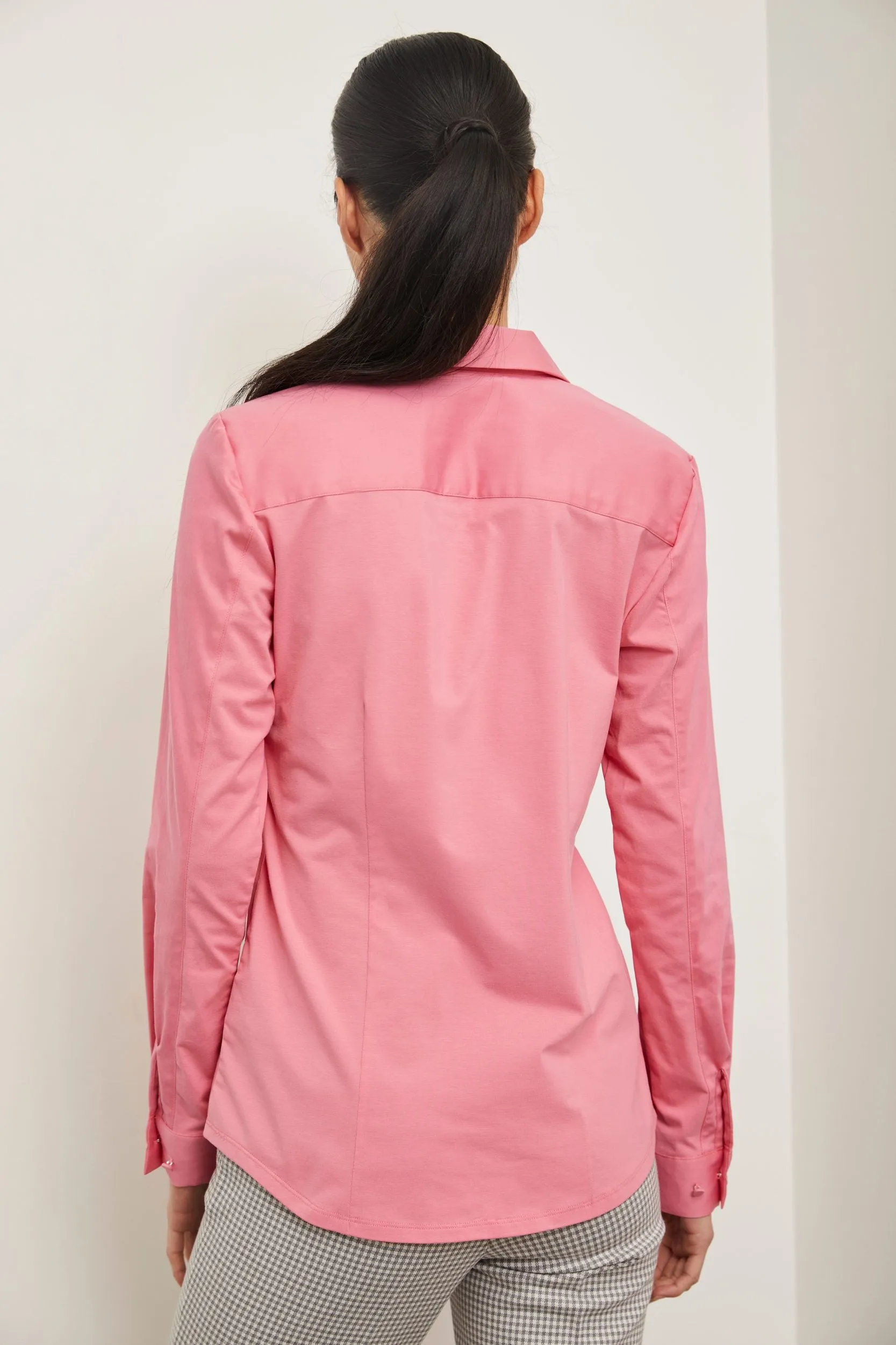 Poplin & jersey shirt sold by Tristan Style product image thumbnail 5