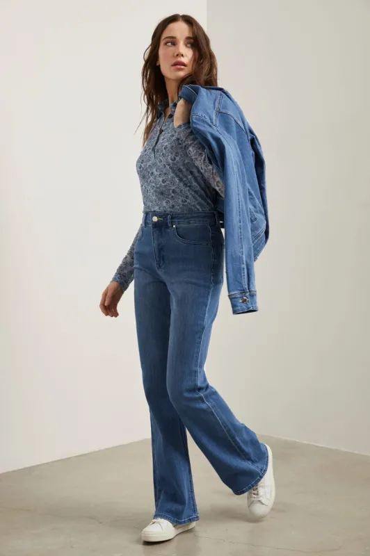 High waist bootcut jean sold by Tristan Style